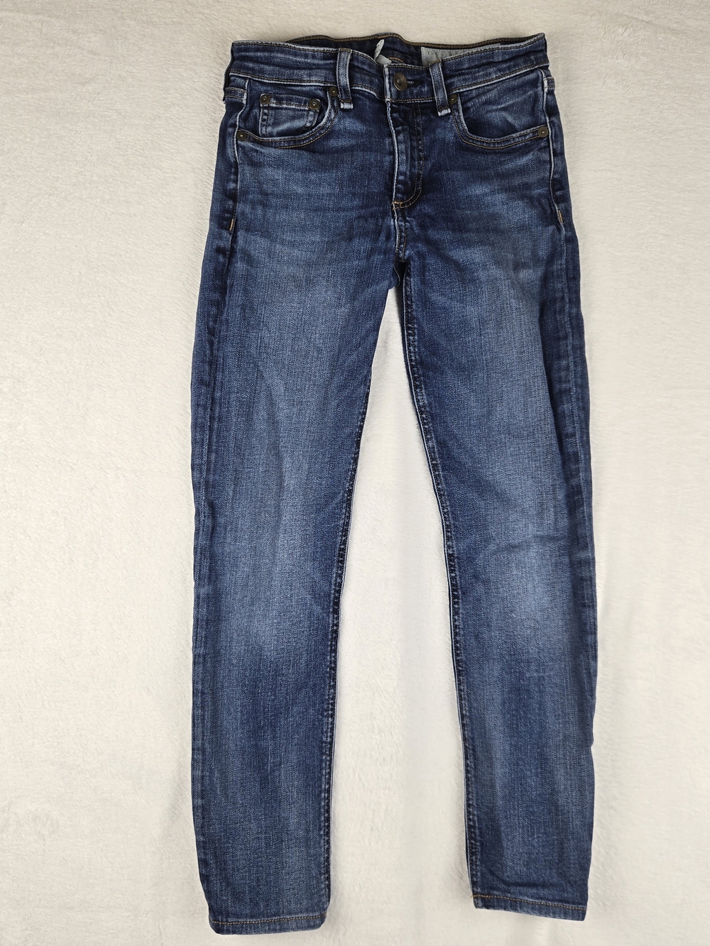 Rag and Bone Cate Mid Rise Skinny Blue Jeans Size 24